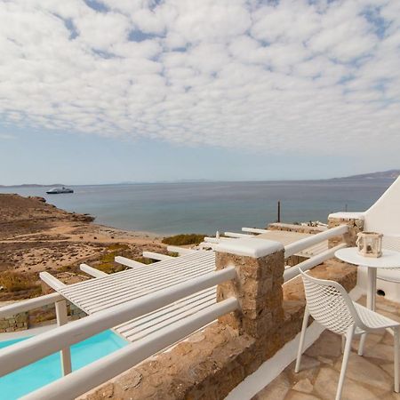 丘拉奇亚享受阳光亲吻大海180度景观私人泳池别墅 Mykonos Town 外观 照片